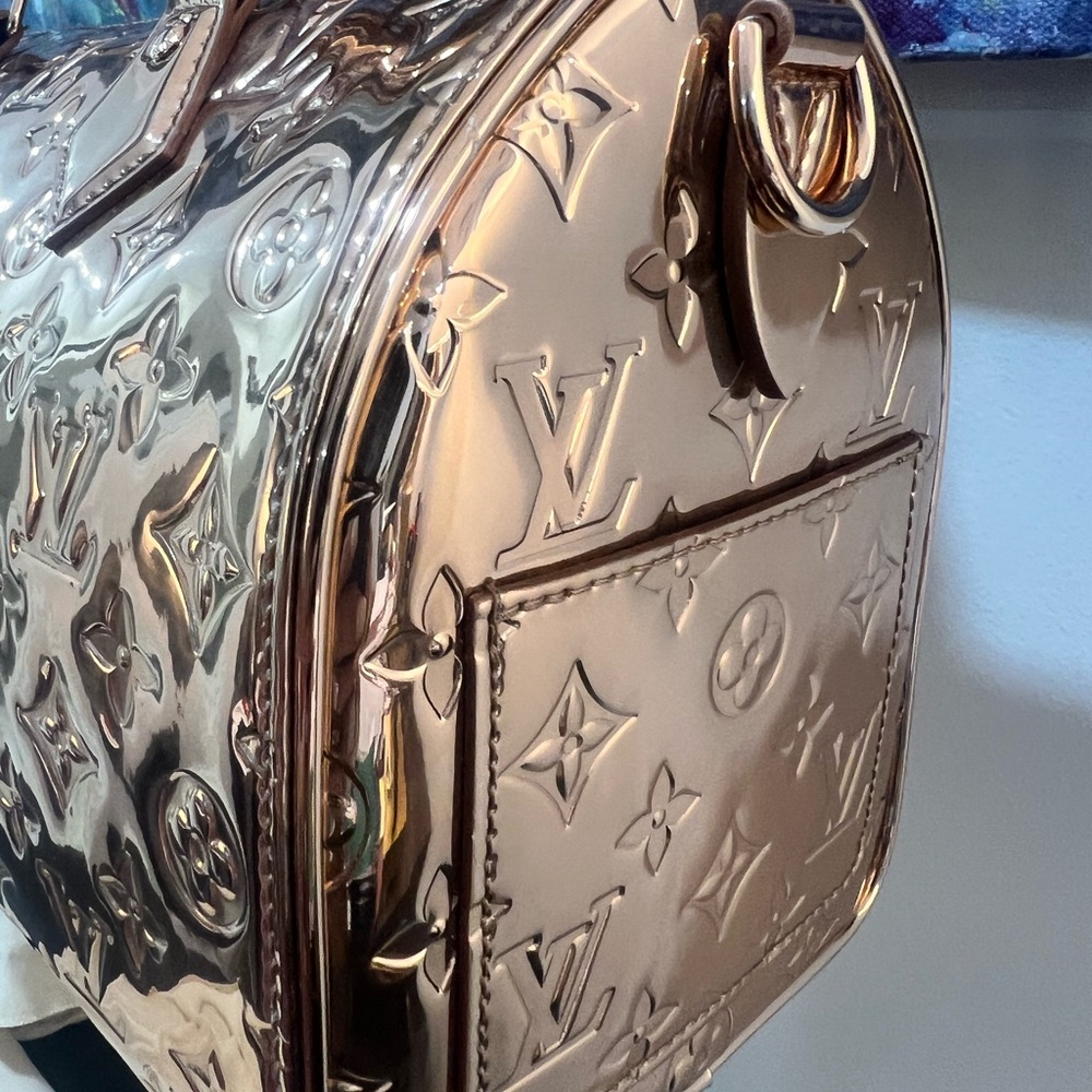 Louis Vuitton speedy Bandouliere 25 in copper monogram Mirior RGH new - Picture 5 of 10